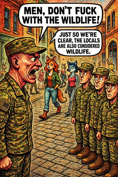 Men, Don't Fuck with the Wildfile!