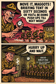 Move It, Maggots!
