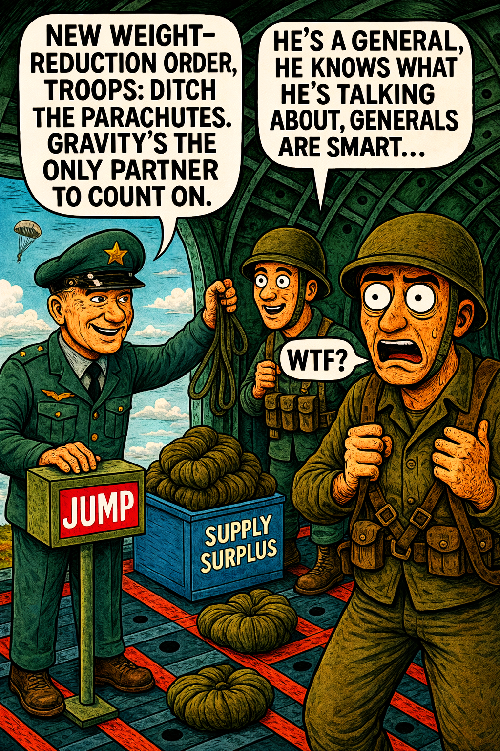 New Weight-Reduction Order, Troops