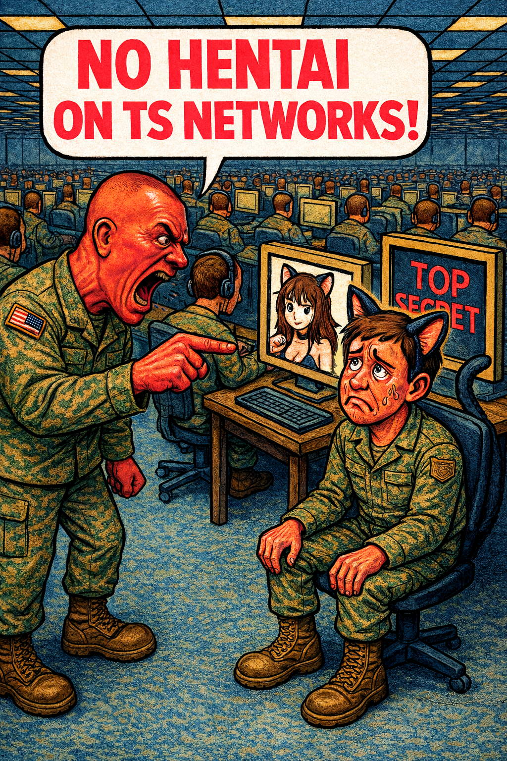 No Hentai on TS Networks!