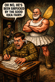 Oh No, He's Been Earfucked by the Good Idea Fairy