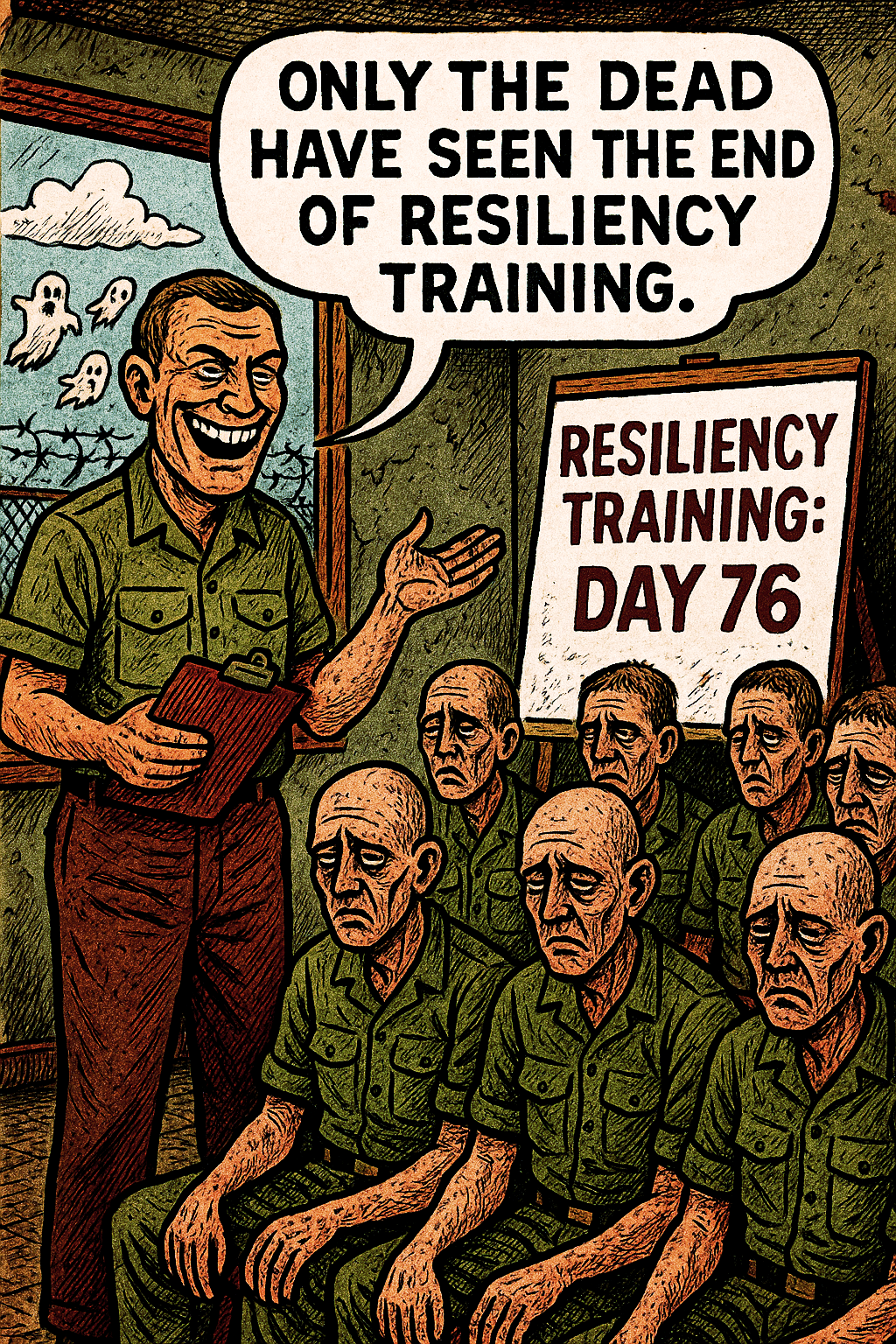 Only the Dead Have Seen the End of Resiliency Training