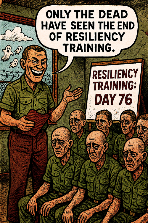 Only the Dead Have Seen the End of Resiliency Training