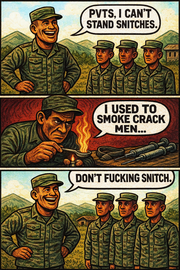 Pvts, I Can't Stand Snitches