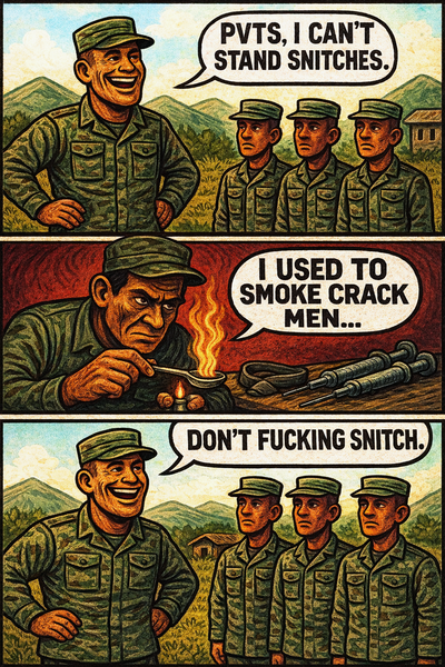 Pvts, I Can't Stand Snitches