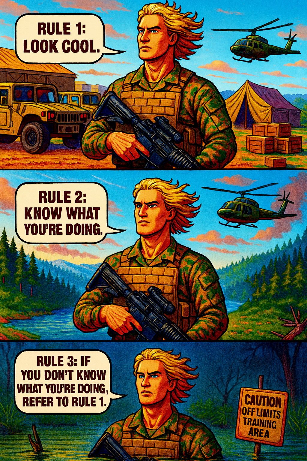 Rule 1: Look Cool