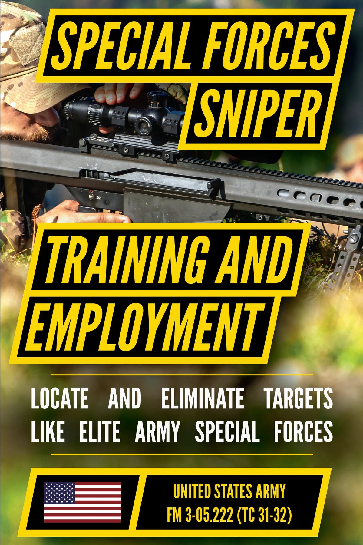 Special Forces Sniper Training and Employment — front cover (English)