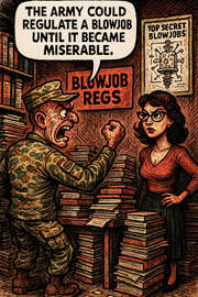 The Army Could Regulate a Blowjob Until It Became Miserable