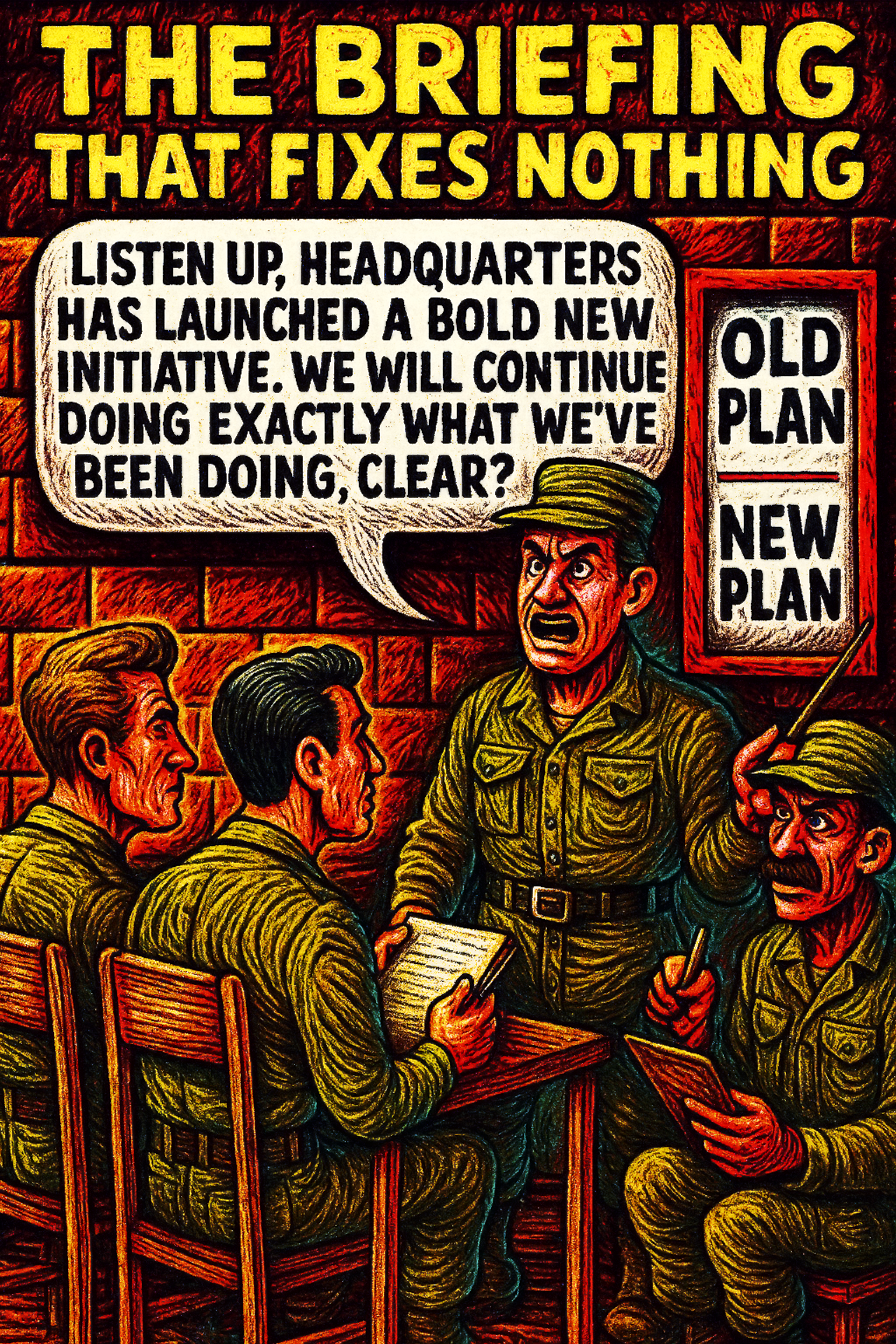 The Briefing That Fixes Nothing