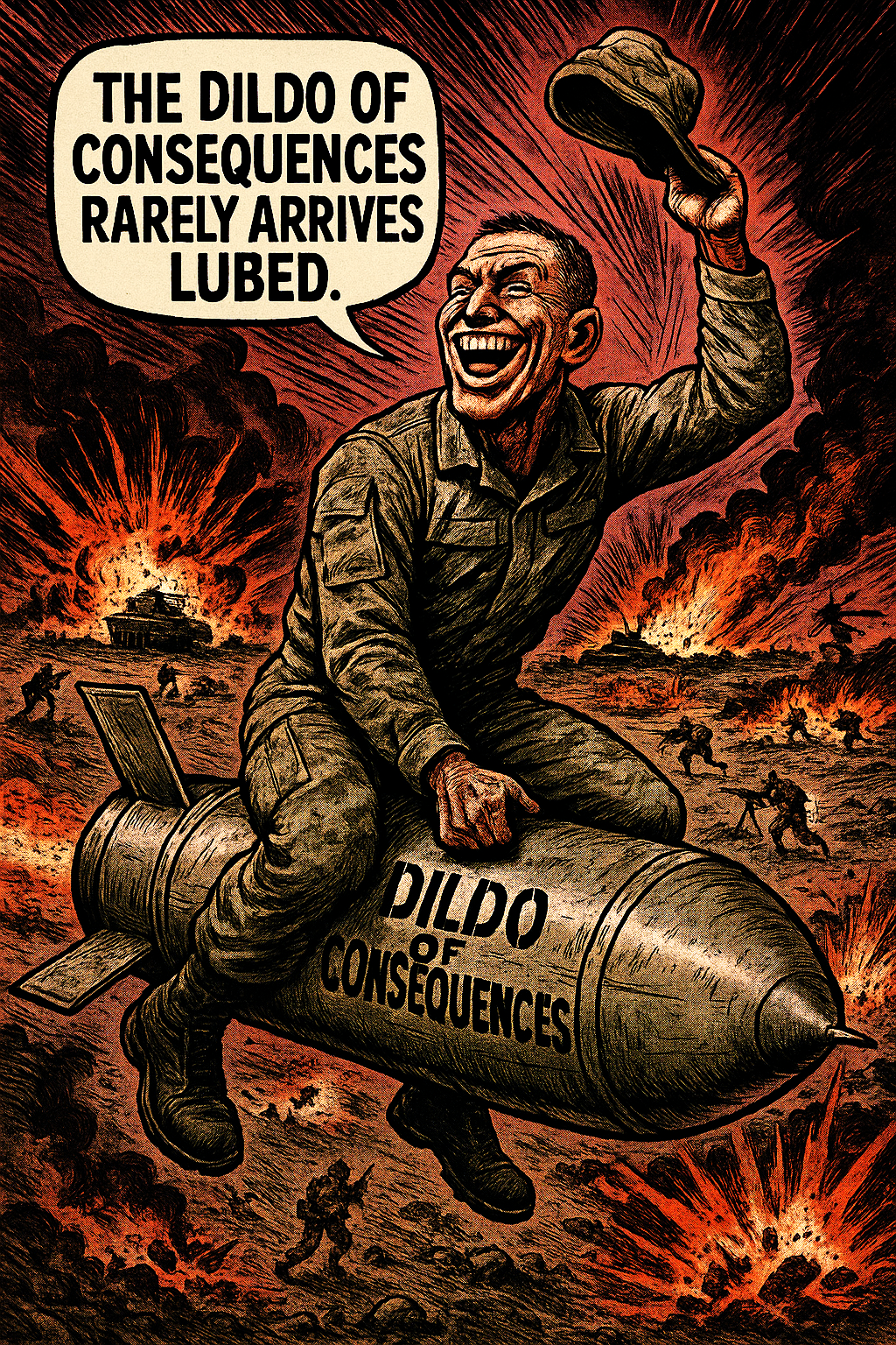 The Dildo of Consequences Rarely Arrives Lubed