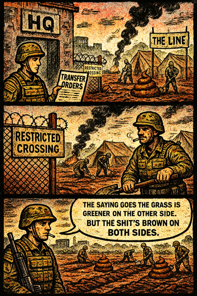 The Grass Is Greener on the Other Side