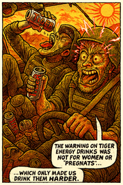 The Warning on Tiger Energy Drinks Was Not for Women or “Pregnats”