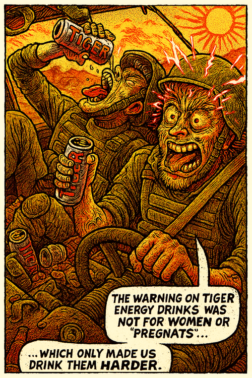 The Warning on Tiger Energy Drinks Was Not for Women or “Pregnats”