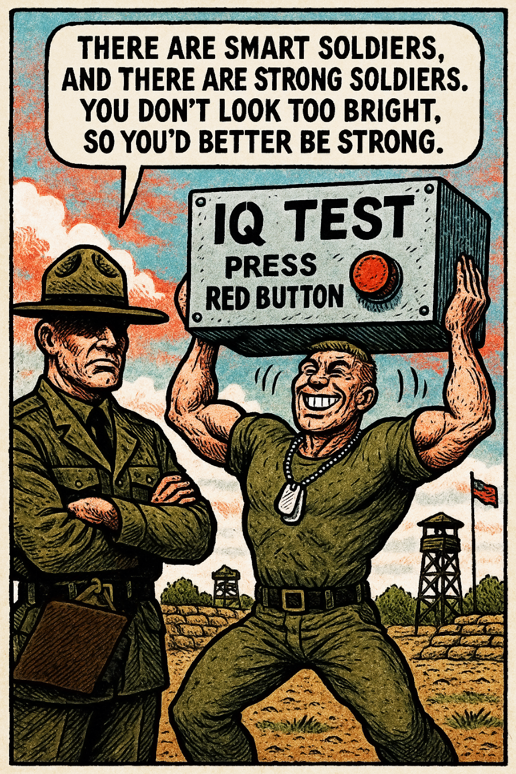 There Are Smart Soldiers, and There Are Strong Soldiers