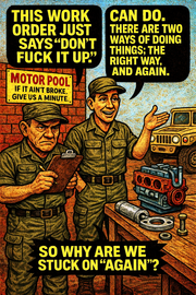This Work Order Just Says “Don’t Fuck It Up”