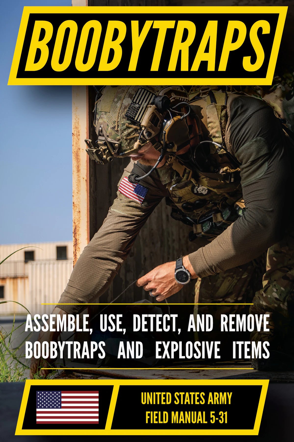 U.S. Army Boobytraps Manual (FM 5-31) — front cover (English)