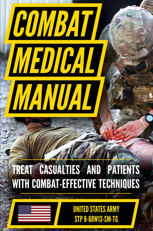 U.S. Army Combat Medic Manual (MOS 68W STP 8-68W13-SM-TG) — front cover (English)