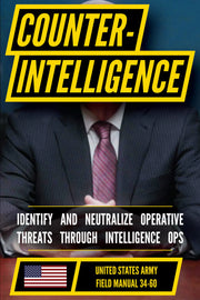U.S. Army Counterintelligence Manual (FM 34-60) — front cover (English)