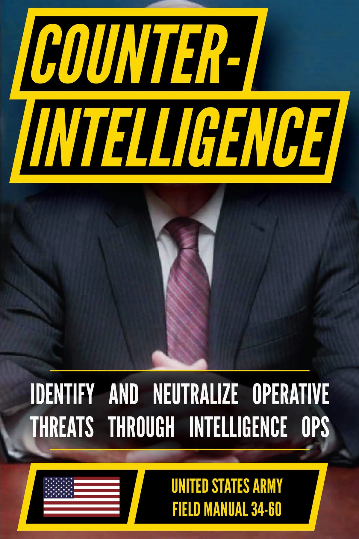 U.S. Army Counterintelligence Manual (FM 34-60) — front cover (English)