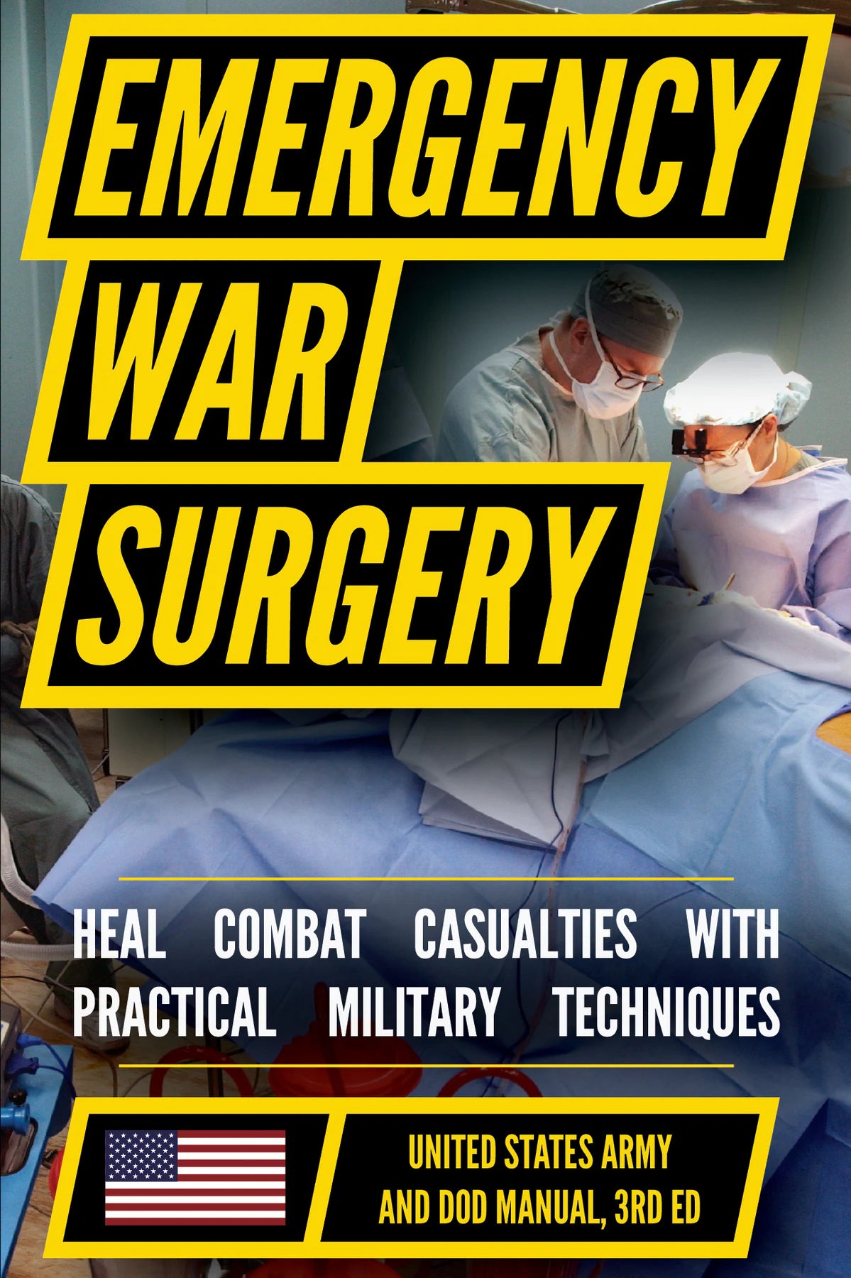 U.S. Army Emergency War Surgery — front cover (English)
