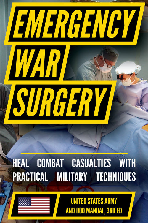 U.S. Army Emergency War Surgery — front cover (English)
