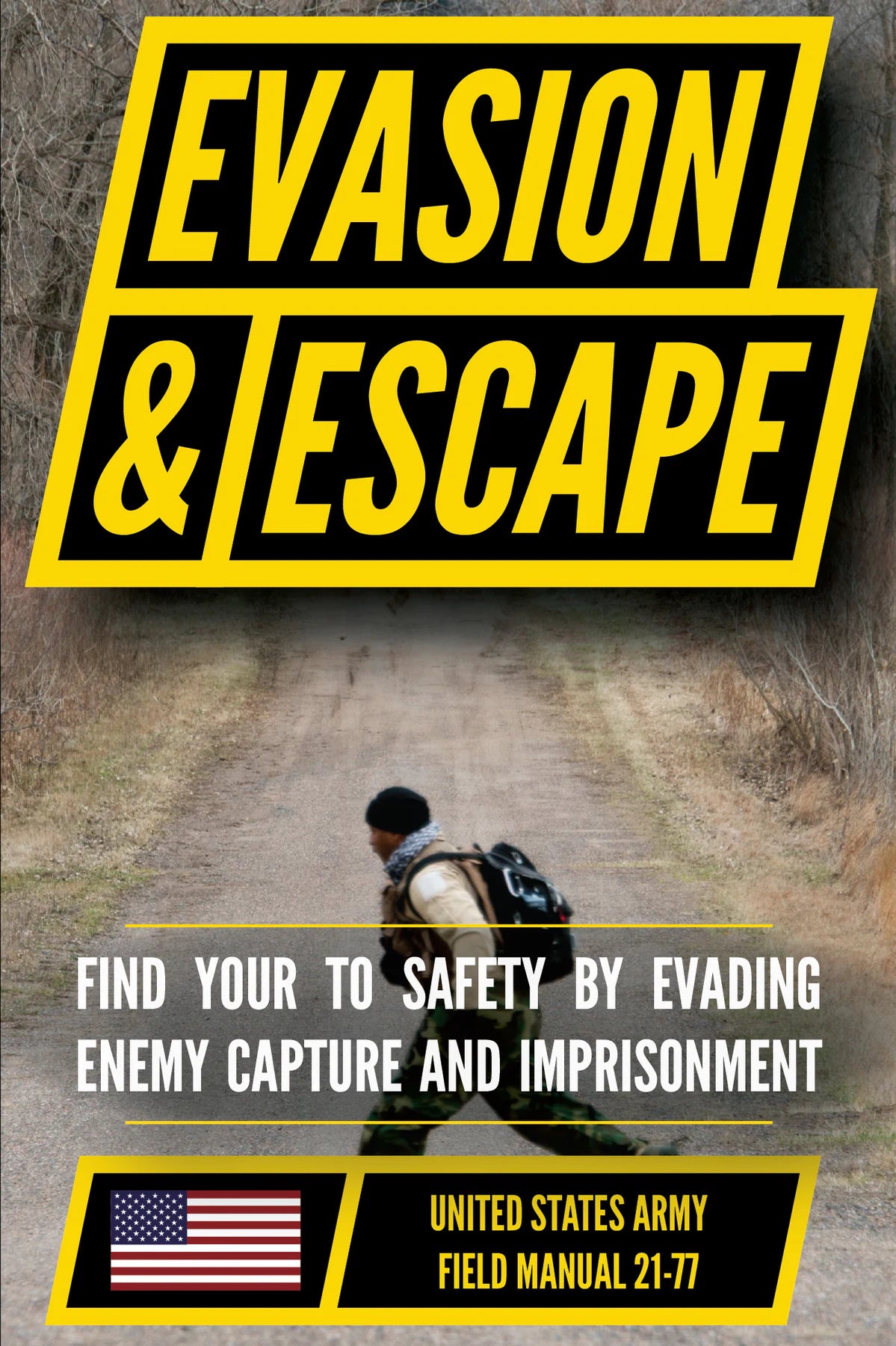 U.S. Army Evasion and Escape Manual (FM 21-77) — front cover (English)