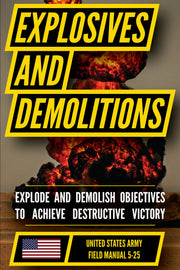 U.S. Army Explosives and Demolitions Manual (FM 5-25) — front cover (English)