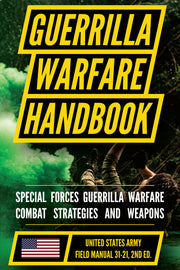 U.S. Army Guerrilla Warfare and Special Forces Operations Manual (FM 31-21) — front cover (English)