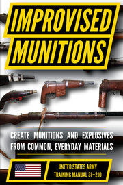 U.S. Army Improvised Munitions Manual (TM 31-210) — front cover (English)