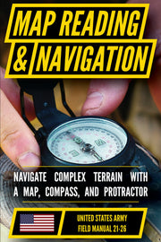 U.S. Army Map Reading and Land Navigation Manual (FM 21-26) — front cover (English)