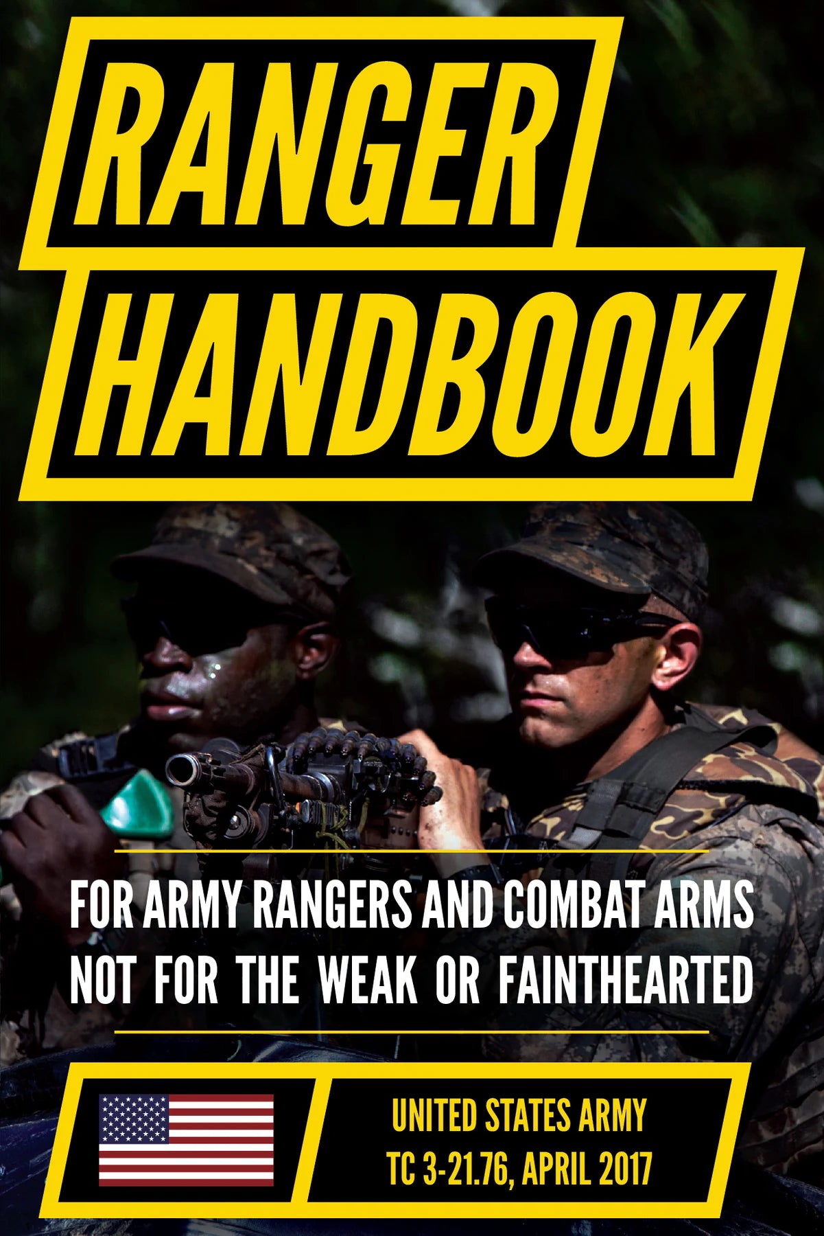U.S. Army Ranger Handbook (TC 3-21.76) — front cover (English)