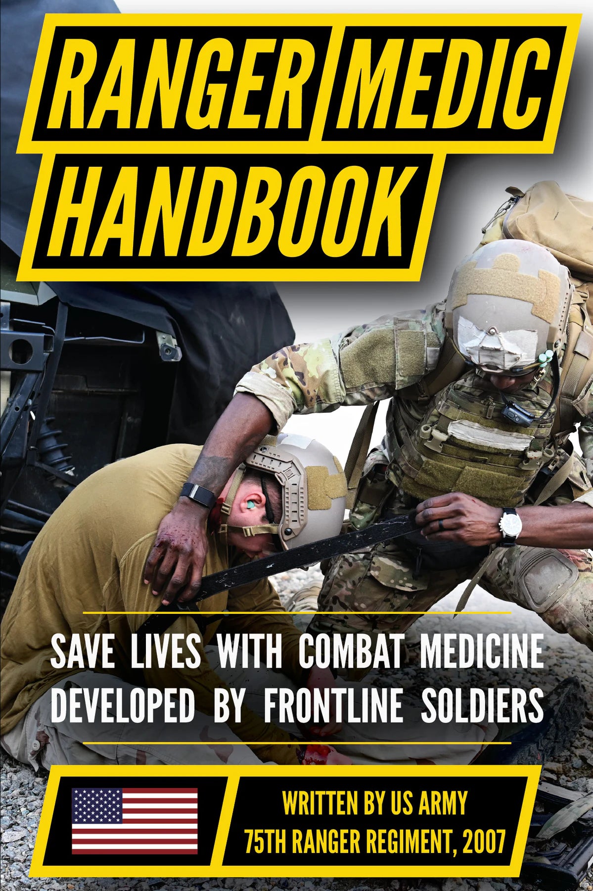 U.S. Army Ranger Medic Handbook — front cover (English)