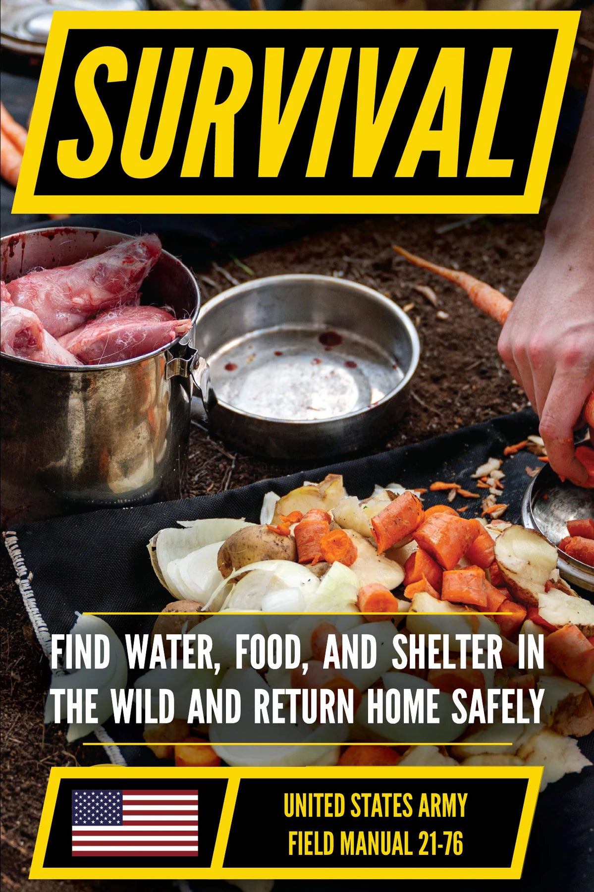 U.S. Army Survival Manual (FM 21-76) — front cover (English)