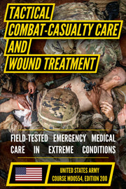U.S. Army Tactical Combat Casualty Care and Wound Treatment Manual (MD0554) — front cover (English)