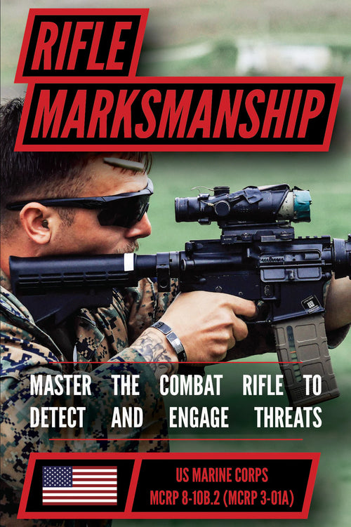 U.S. Marine Corps Rifle Marksmanship Manual (MCRP 8-10B.2 / MCRP 3-01A) — front cover (English)