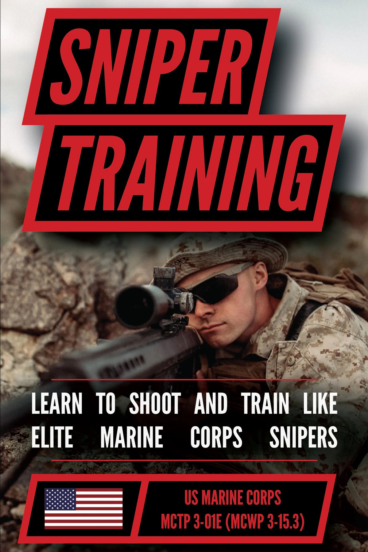 U.S. Marine Corps Scout/Sniper Training Manual (MCTP 3-01E / MCWP 3-15.3) — front cover (English)