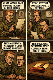 We Had Another Cock Drawing Incident at Fort Bragg