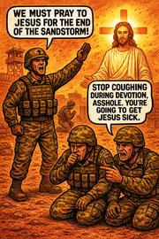 We Must Pray to Jesus for the End of the Sandstorm!