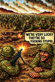 We're Very Lucky They're so Fucking Stupid