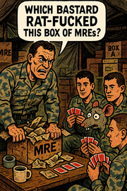 Which Bastard Rat-Fucked This Box of MRES?