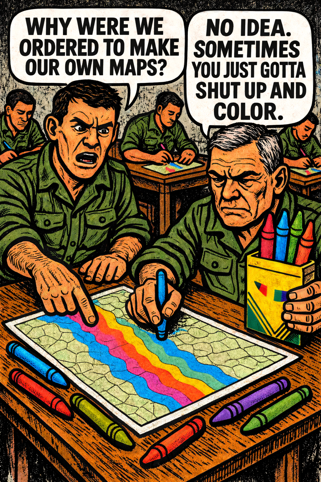 Why Were We Ordered to Make Our Own Maps?