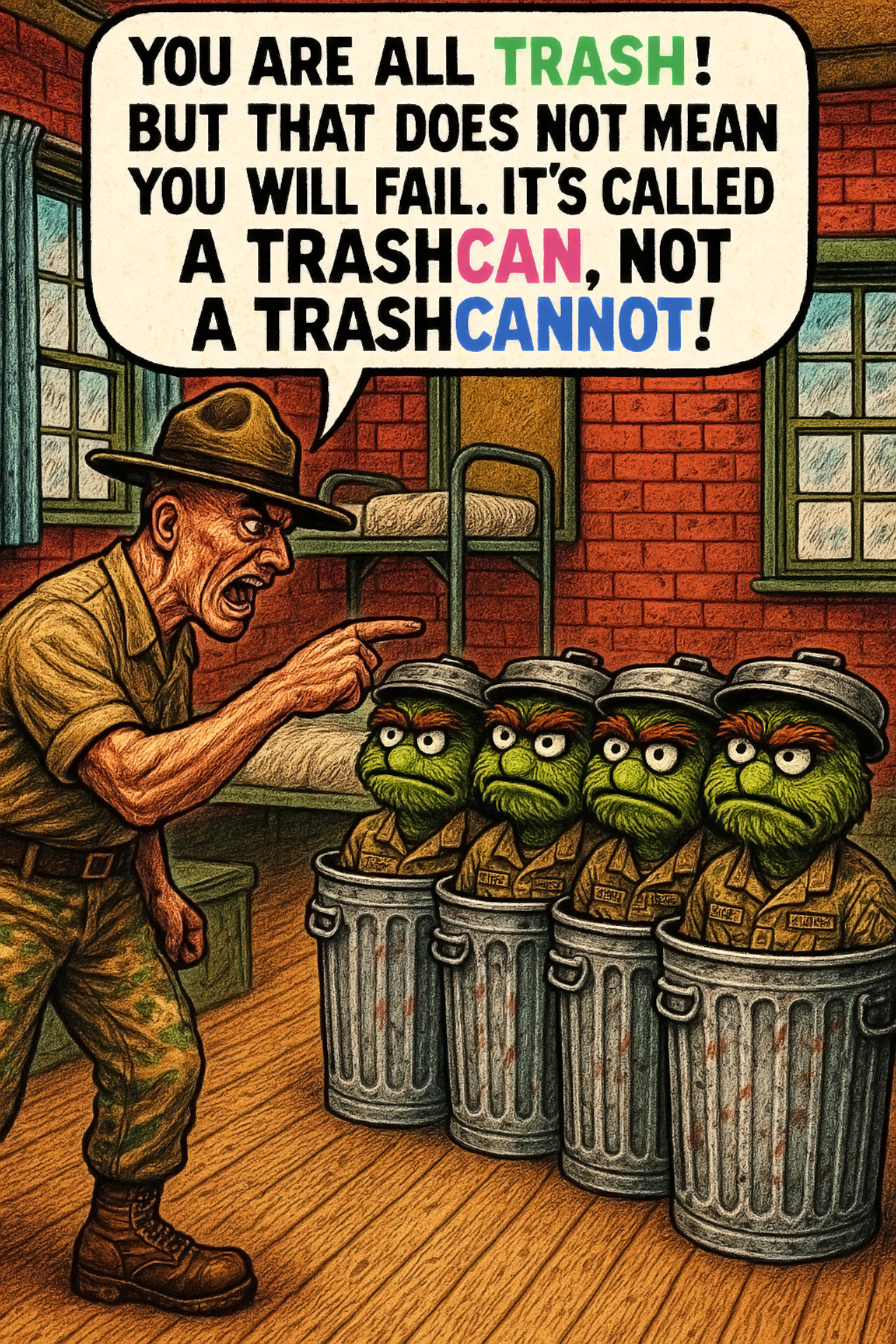 You Are All Trash!