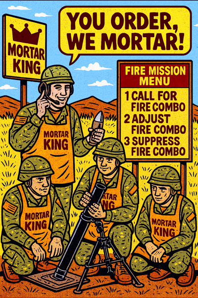 You Order, We Mortar!
